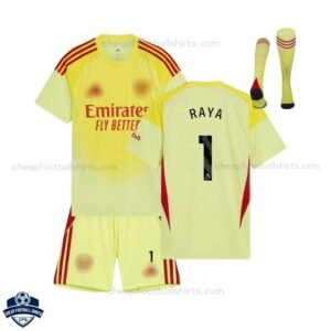 Arsenal Goalkeeper Kids Football Kit 25/26 RAYA 1 - Overview