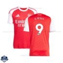 Arsenal Home Men Football Shirt 25/26 G.JESUS 9
