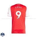 Arsenal Home Men Football Shirt 25/26 G.JESUS 9 - Back View