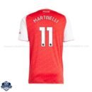 Arsenal Home Men Football Shirt 25/26 MARTINELLI 11 - Back View