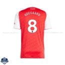 Arsenal Home Men Football Shirt 25/26 ØDEGAARD 8 - Back View