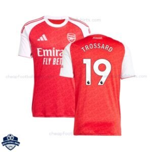 Arsenal TROSSARD 19 Home Men Football Shirt 25/26