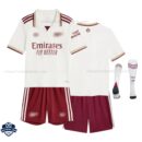 Arsenal Third Kids Football Kit 25/26 - Overview with socks