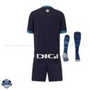 Athletic Bilbao Away Kids Cheap Football Kit 2025/26 - back view with socks