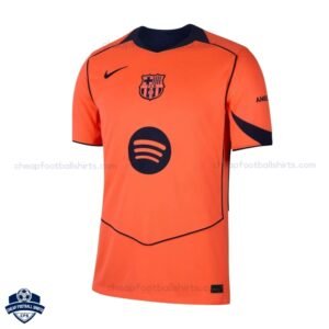 Barcelona Third Men Football Shirt 25/26 - Front View