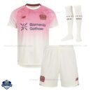 Bayer Leverkusen Away Kids Football Kit 25/26 - Front View