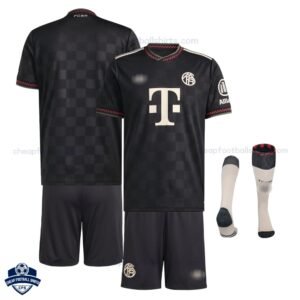 Bayern Munich Third Kids Football Kit 25/26 - Overview