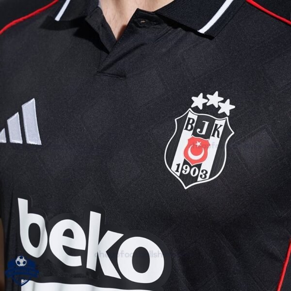 Besiktas Third Cheap Football Shirts 2025/26 - Closeup