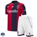 Bologna Home Kids Cheap Football Kit 2025/26 - Overview