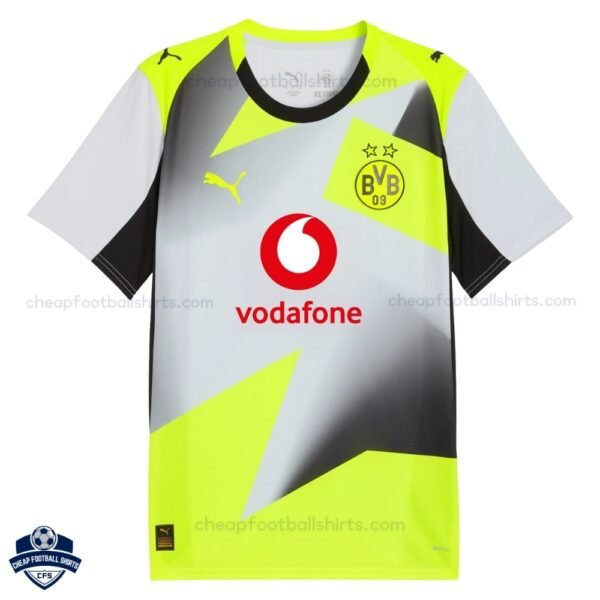 Dortmund Away Men Football Shirt 25/26 - Front View
