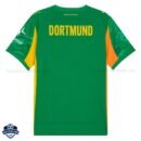 Dortmund Green Goalkeeper Men Football Shirt 25/26 - Back View