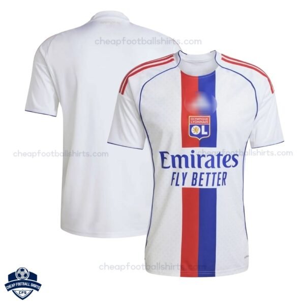 Olympique Lyonnais Home Men Football Shirt 25/26 - Overview
