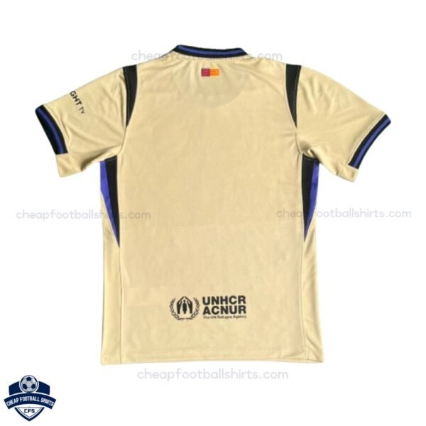 Barcelona Away Men Football Shirt 25/26 - Back View