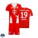 Bayern Munich Home Kids Football Kit 25/26 DAVIES 19