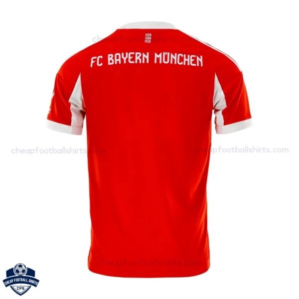 Bayern Munich Home Men Football Shirt 25/26 - Back View