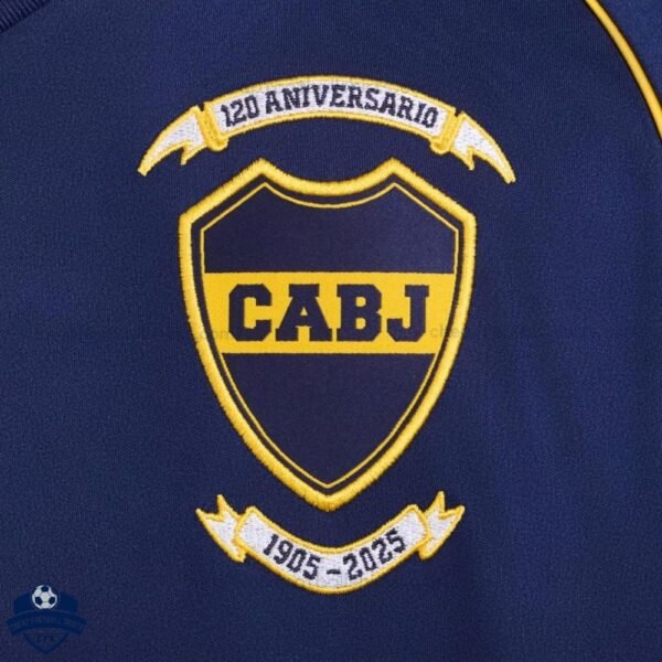 Boca Juniors Home Kids Cheap Football Kit 2025/26 - Detail