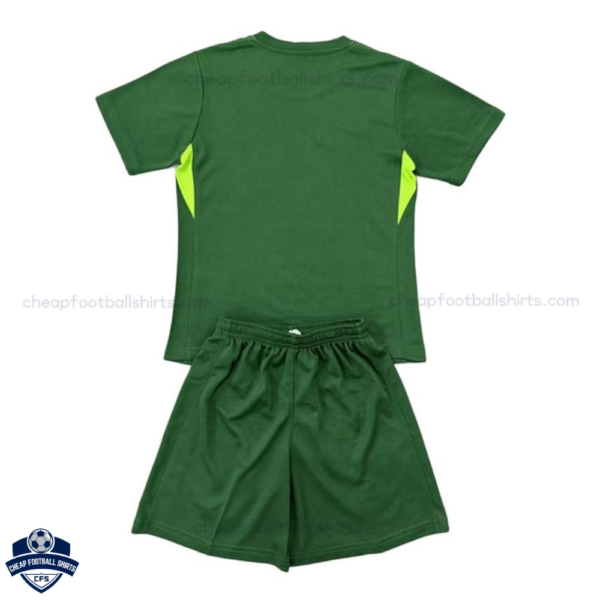 Chelsea Green Goalkeeper Kids Cheap Football Kit 2025/26 - Image 2
