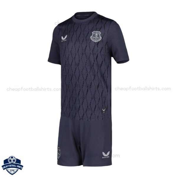 Everton Away Goalkeeper Kids Football Kit 25/26