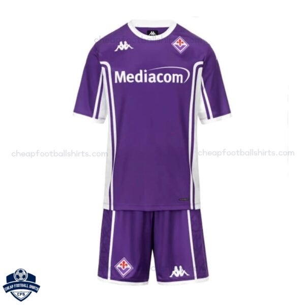 ACF Fiorentina Home Kids Football Kit 25/26