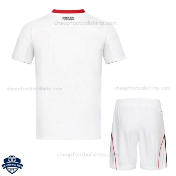 Frankfurt Away Kids Football Kit 25/26 - Back view