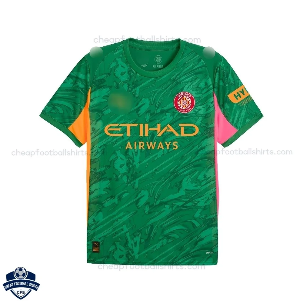 Girona Goalkeeper Men Football Shirt 25/26 - Front view