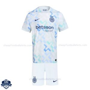 Inter Milan Away Kids Cheap Football Kit 2025/26 - Front View