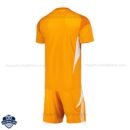Leeds United Orange Goalkeeper Kids Football Kit 25/26 - Back View