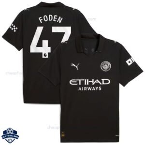 Manchester City Away Men Football Shirt 25/26 FODEN 47