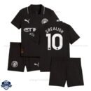 Manchester City Away Kids Football Kit 25/26 GREALISH 10