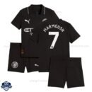 Manchester City Away Kids Football Kit 25/26 MARMOUSH 7