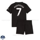 Manchester City Away Kids Football Kit 25/26 MARMOUSH 7 - Back View