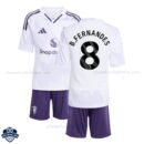 Manchester United Away Kids Football Kit 25/26 B.FERNANDES 8