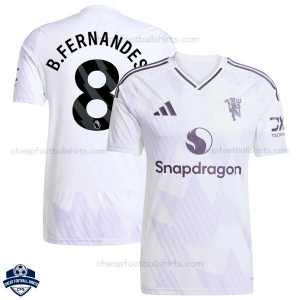 Manchester United Away Men Football Shirt 25/26 B.FERNANDES 8
