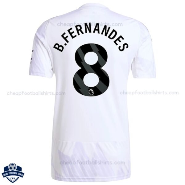 Manchester United B.FERNANDES 8 Away Cheap Football Shirts 2025/26 - Image 2