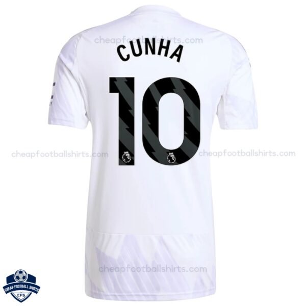Manchester United M.CUNHA 10 Away Cheap Football Shirts 2025/26 - Image 2