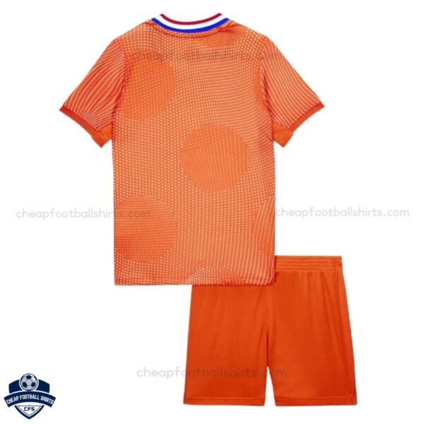 Netherlands Home Kids Football Kit 25/26 - Back View