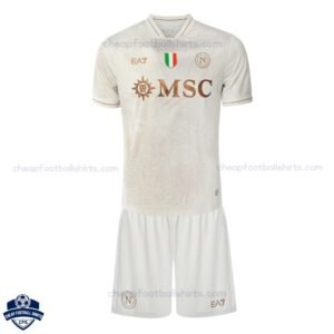 SSC Napoli Away Kids Football Kit 25/26