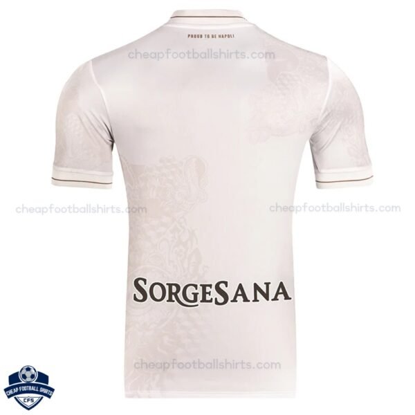 SSC Napoli Away Men Football Shirt 25/26 - Back View