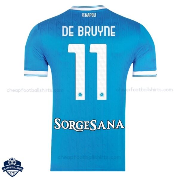 SSC Napoli DE BRUYNE 11 Home Cheap Football Shirts 2025/26 - Image 2
