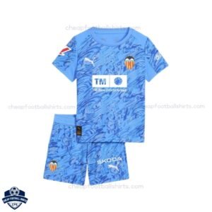 Valencia Goalkeeper Kids Football Kit 25/26 - Front view