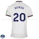 West Ham United BOWEN 20 Away Men Shirt 25/26 - Back View