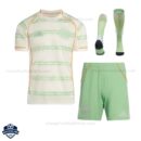 Celtic Third Kids Cheap Football Kit 2025/26 - Front View with socks