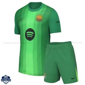 Barcelona Goalkeeper Kids Football Kit 25/26