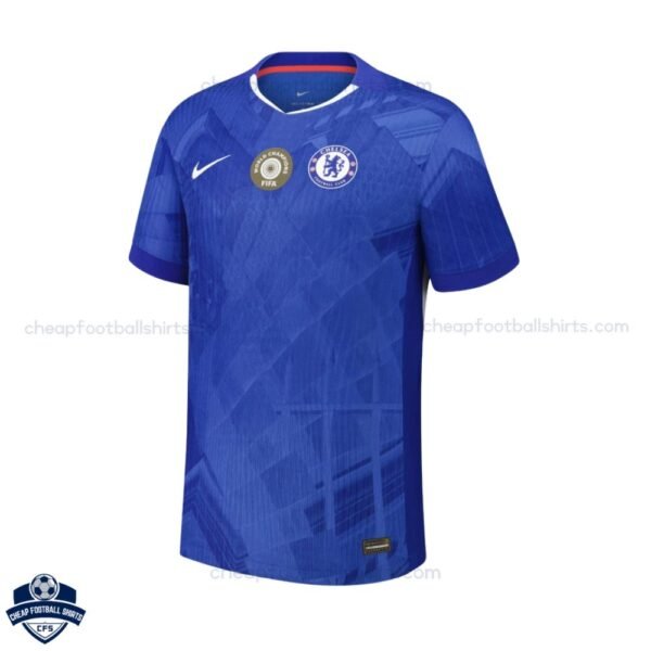 Chelsea CHAMPIONS 25 Home Cheap Football Shirt 25/26 - Front View