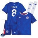 Chelsea ENZO 8 Home Kids Cheap Football Kit 2025/26 - Overview