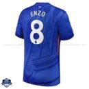 Chelsea ENZO 8 Home Cheap Football Shirts 2025/26 - Back View