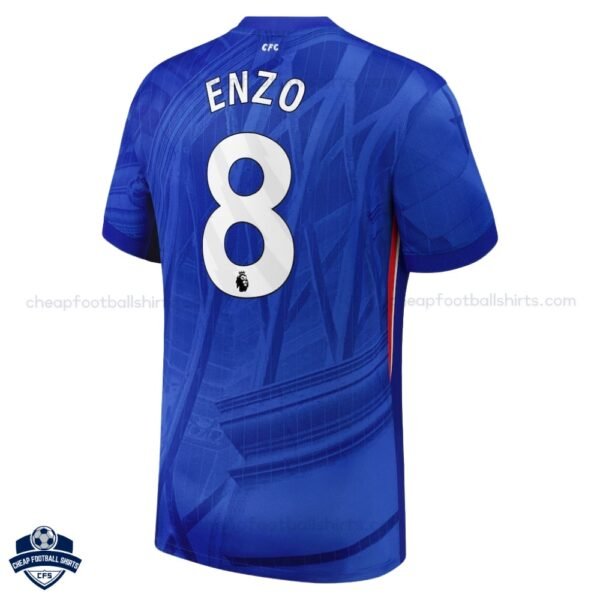 Chelsea ENZO 8 Home Cheap Football Shirts 2025/26 - Back View