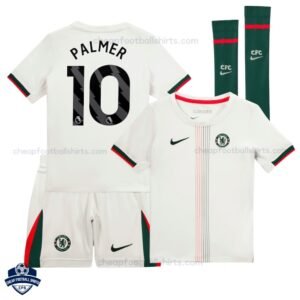 Chelsea PALMER 10 Away Kids Cheap Football Kit 2025/26 - Overview