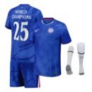 Chelsea CHAMPIONS 25 Home Kids Football Kit 25/26