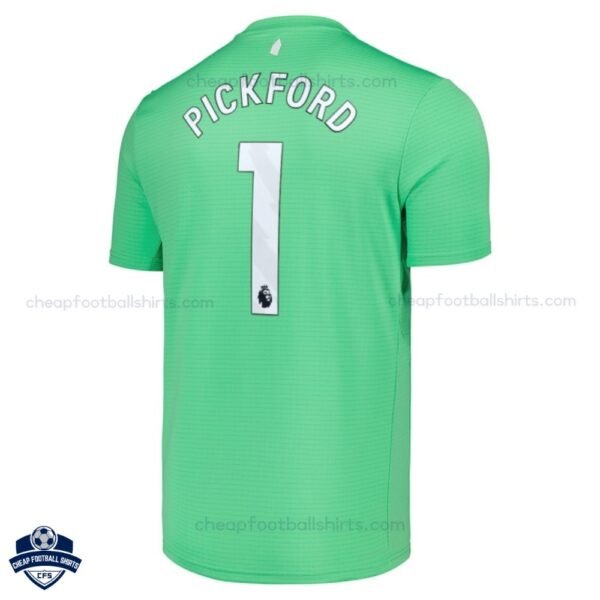 Everton PICKFORD 1 Goalkeeper Cheap Football Shirts 2025/26 - Back View